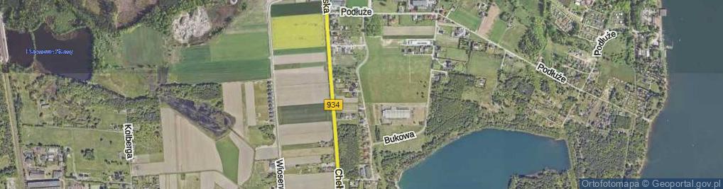 Zdjęcie satelitarne Dębowa ul.